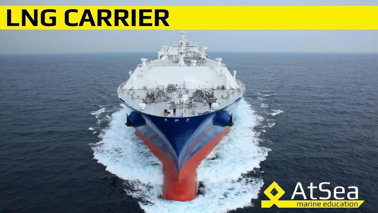Design features and general description of work on board of LNG Carriers