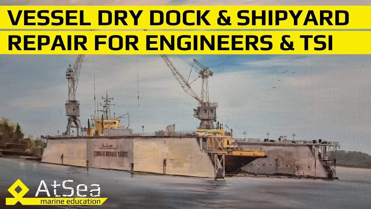 Vessel Dry Dock and Shipyard Repair for Engineers and Superintendents